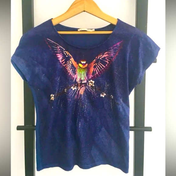 ❤️ Linen-blend T-shirt - Picture 1 of 2